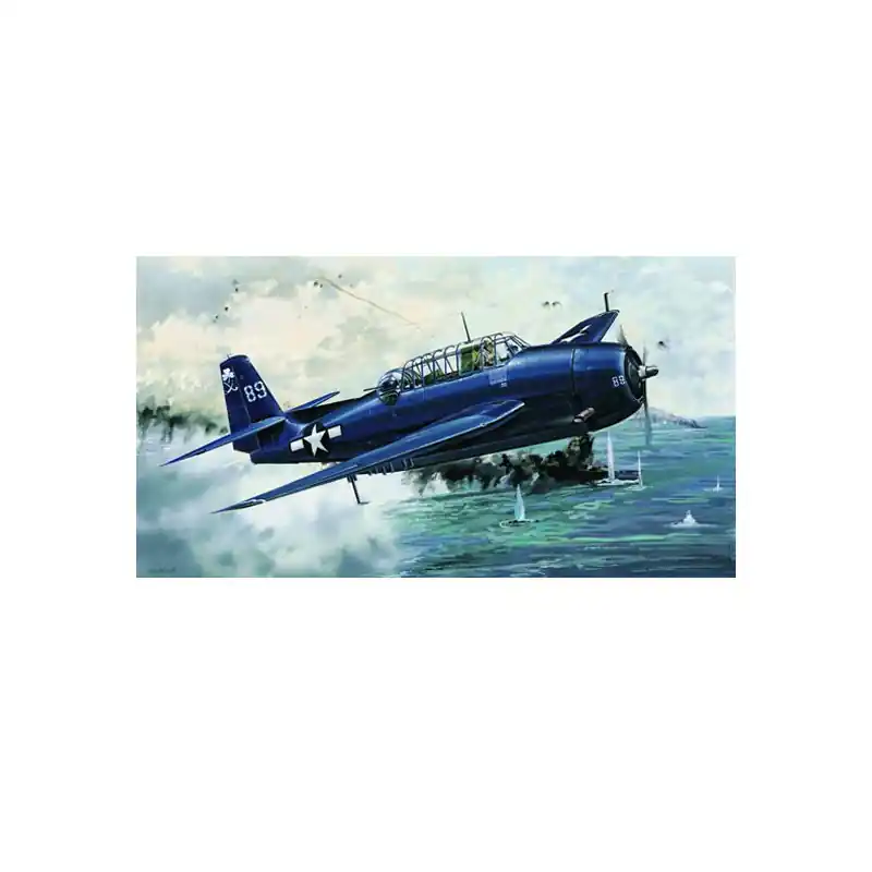 Prix Réduit Maquette d‘avion en plastique TBM-3 AVENGER