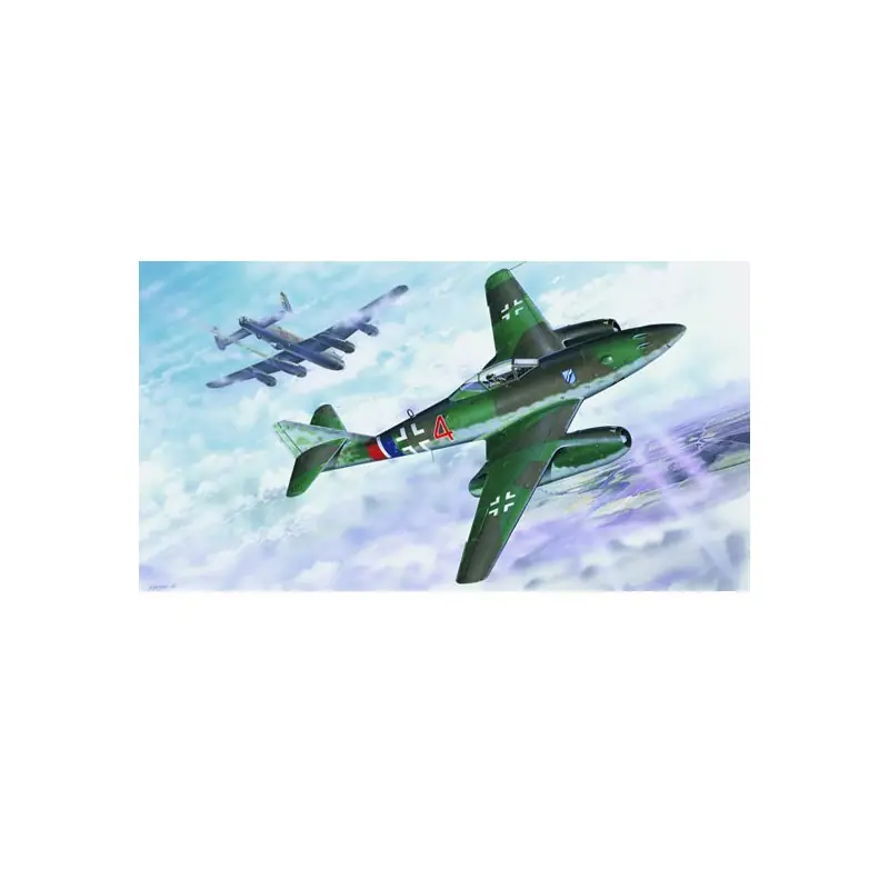 Maquette d‘avion en plastique MESSERSCHMITT ME 262 A-1A Bon Marché