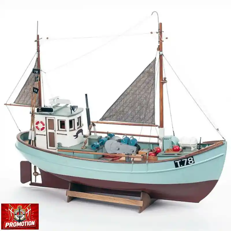 Nouveauté Bateau statique NORDEN CUTTER 1/30