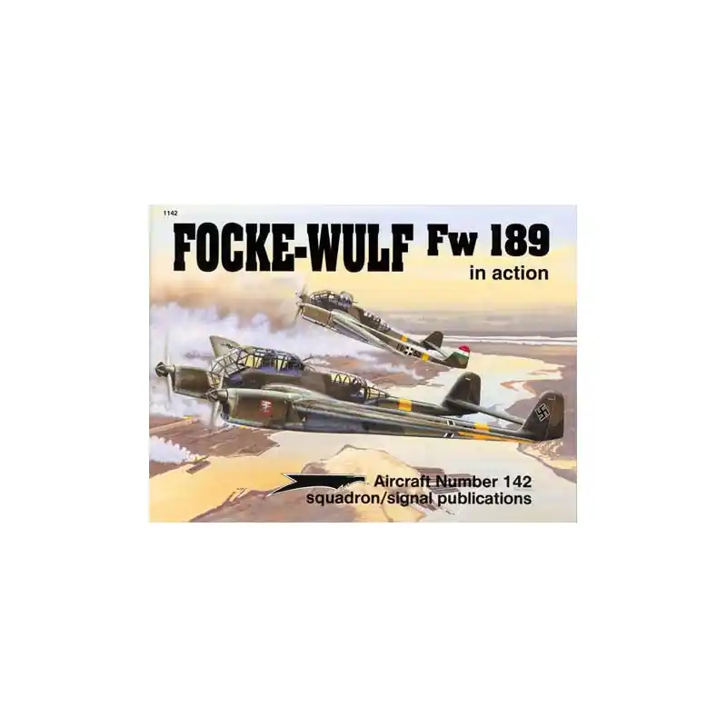 Acheter Direct Livre FOCKE WULF Fw 189 IN ACTION