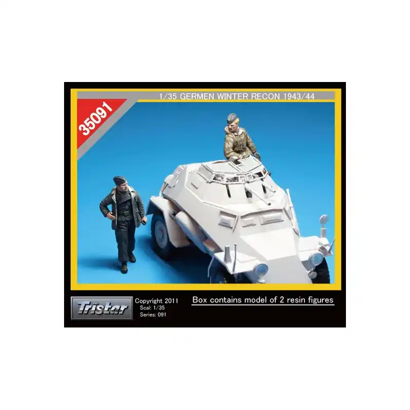 Must-Have Maquette de Char en plastique German Winter Recon 43/44 1/35
