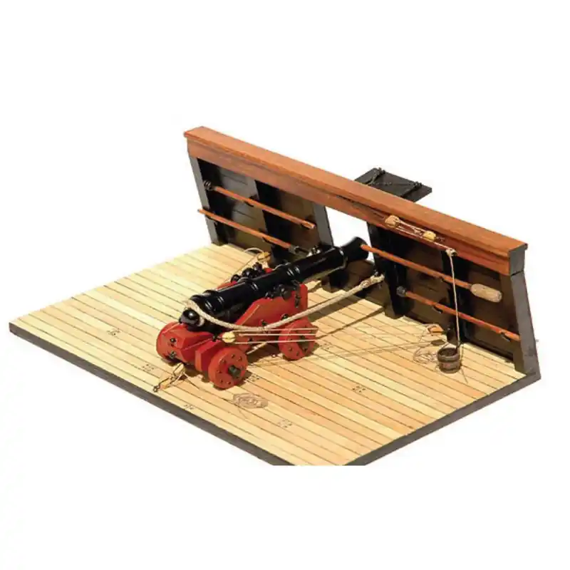 Marque Canon pour bateau Smoothbore sur pont 1 24