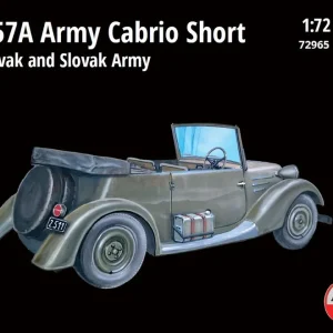 Achat Immédiat Attack 72965 Tatra 57A Army Cabrio Short - Czechoslovak And Slovak Army