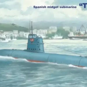 Mikromir 144-022 Spanish midget submarine "Tiburon" Meilleur Prix