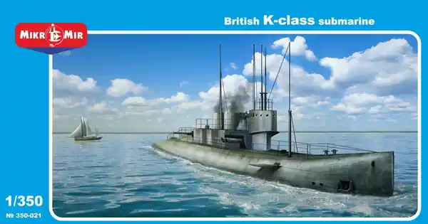 Authentique Mikromir 350-021 British K-class submarine