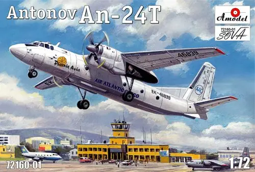 A-Model 72160-1 Antonov AN-24T "Phoenix" Seulement Aujourd'hui