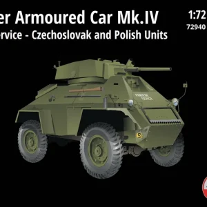 Expédition Rapide Attack 72940 Humber Armoured Car Mk.IV - Czechoslovak and Polish Units (Profi Line)