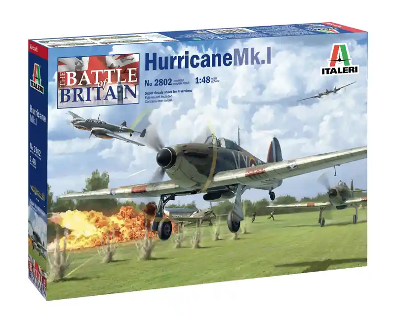 Italeri 2802 Hurricane Mk.I Seulement Aujourd'hui