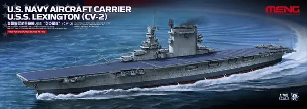 Meng Model PS002 U.S. Navy Aircraft Carrier U.S.S. Lexington (CV-2) Bon Plan