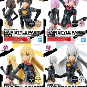 Vente Directe Bandai 62223 30MS OPTION HAIR STYLE PARTS VOL.4 AL