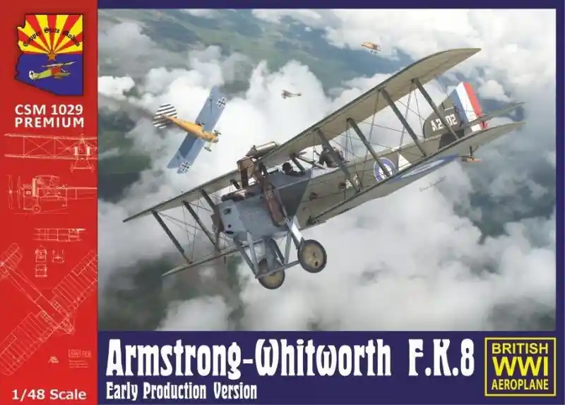 Dernier Modèle Copper State Models K1029PR Armstrong-Whitworth F.K.8 Early version