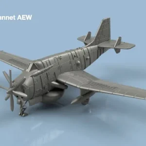 L‘Arsenal 2.0 3D144595AEWDEP Fairey Gannet AEW.3 unfolded wings - 3D printing (1 plane) Satisfait Ou Remboursé