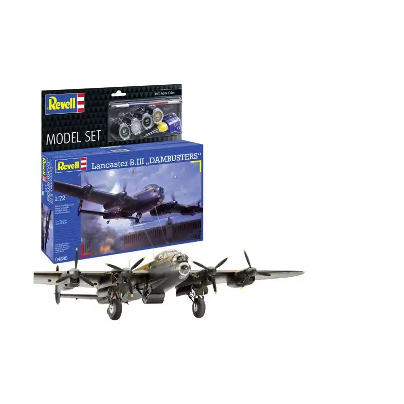 Offre Exclusive Revell 64295 Lancaster B.III ‘Dambusters‘ Model Set