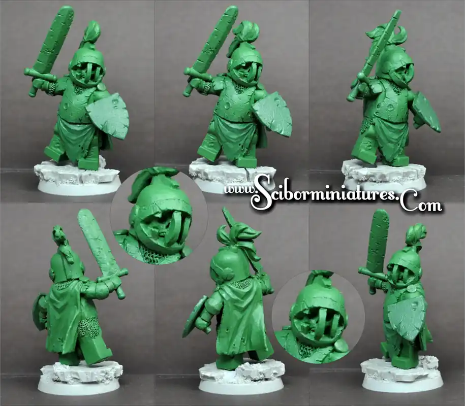 Prix Promo Scibor Monstrous Miniatures TOYS0037 Zombie Knight 2