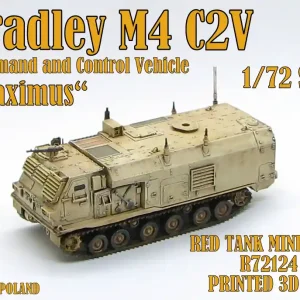 RED TANK MINIATURE 72124 Bradley M4C2V Maximus Usine Directe