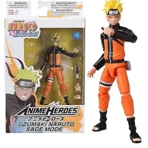 Bandai AH38151 Anime Heroes - Mega Naruto Uzumaki Naruto Jusqu'à Épuisement Des Stocks
