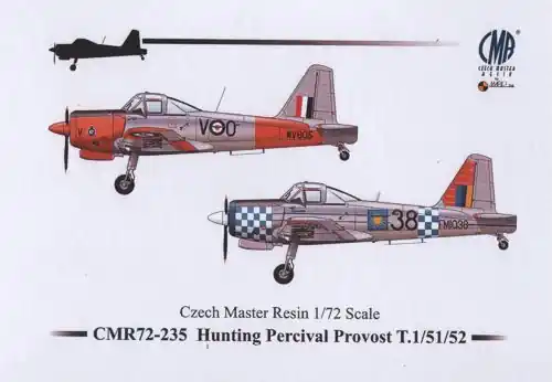 Dernier Modèle Czech Master Resin 72-235 Hunting Percival Provost T.1/T.51/T.52