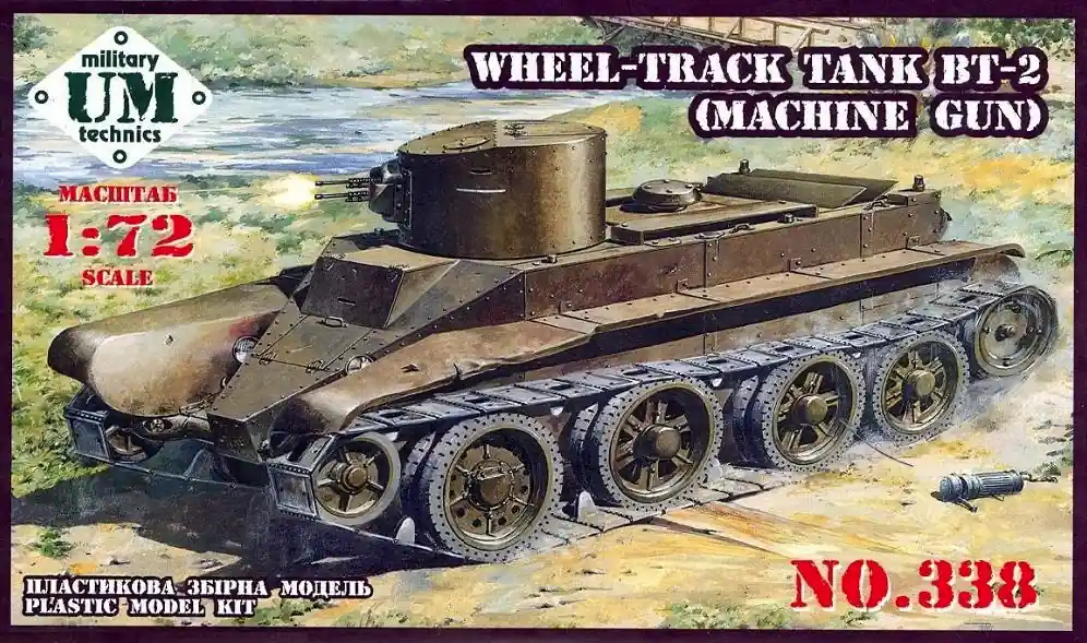 UM MT 338 Wheel-Track Tank BT-2 (Machine Gun) Prix Réduit