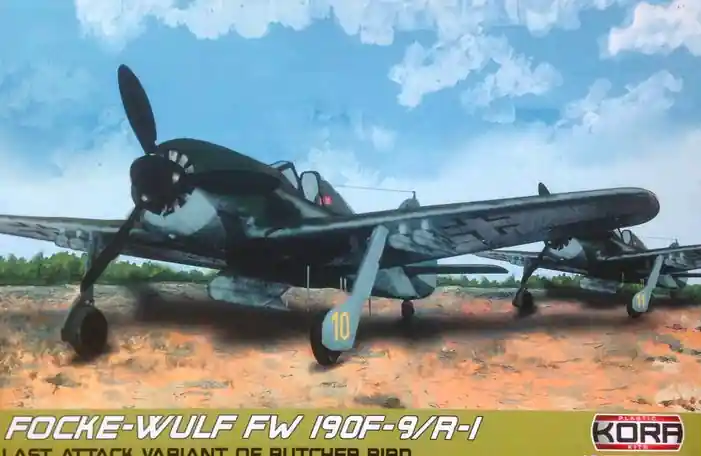 Kora Models KPK7253 Focke-Wulf Fw-190F-9/R-1 German attack bomber Prix Choc