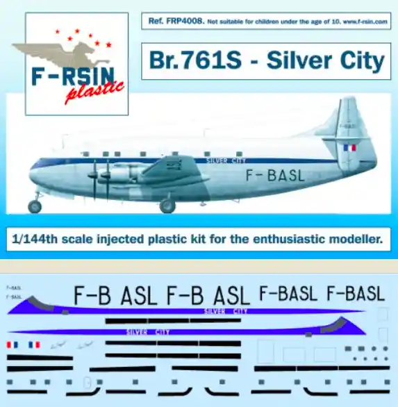 Acheter En Ligne F-RSIN P4008 Bréguet Br.761S - Silver City