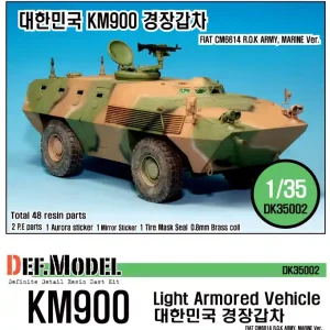 DEF Model DK35002 KM900 ‘ROK Army‘ Light Armored Vehicle kit Pas Cher