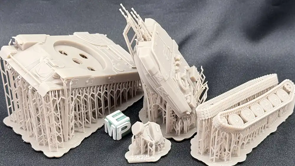 EMP3D 72012163 Samobieżne działo p.plot ZSU-23-4 Szyłka z radarem - otwarty właz Achat Immédiat