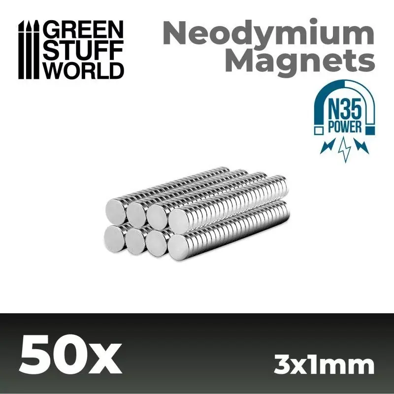 Aimants Diamètre 3mm x 1mm Dernière Chance