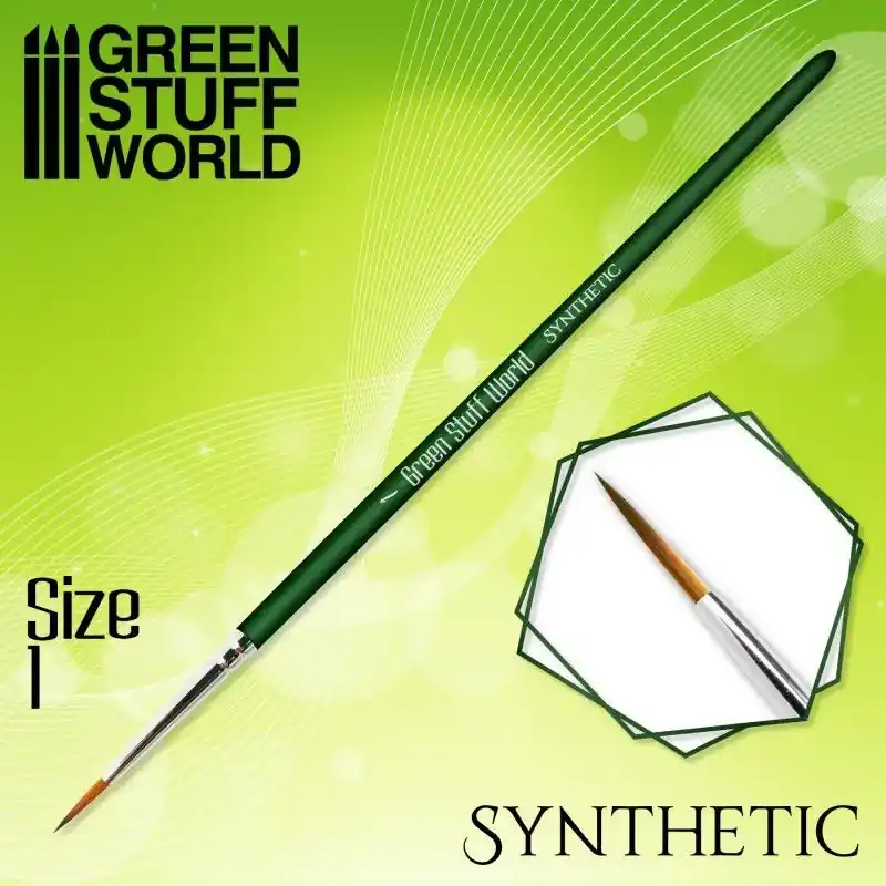 Offre Exclusive Pinceau Synthétique Green Serie Taille 1