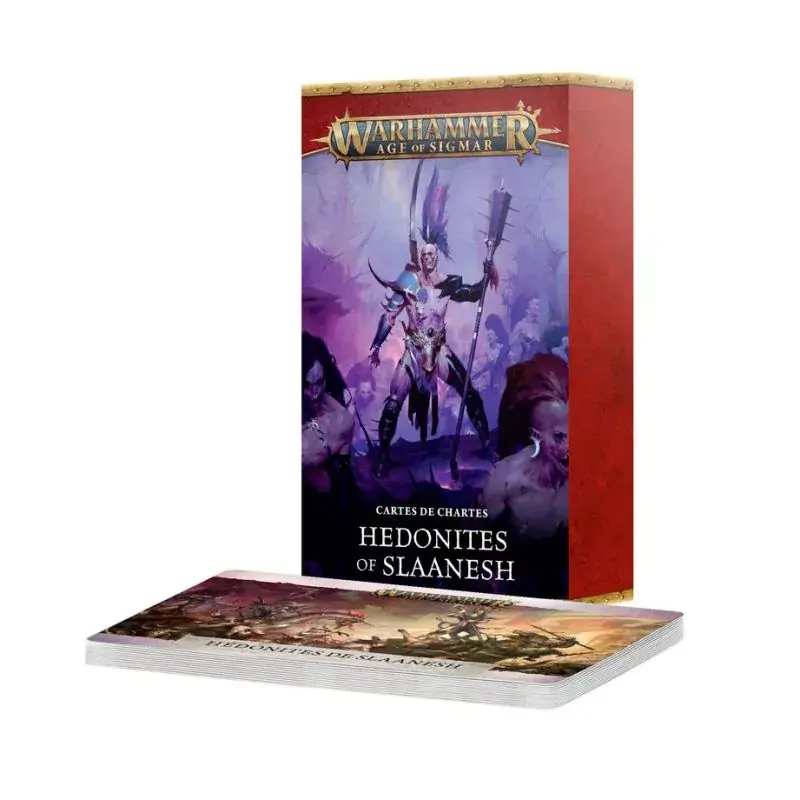 Hédonites of Slaanesh Cartes de Charte Acheter Direct