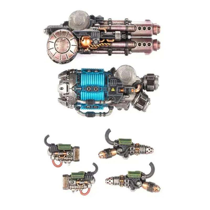 Nouveauté Space Marines Legion Armes de Dreadnought Saturnine – Configuration Chiron