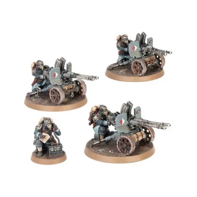 Must-Have Astra Militarum Escouade d‘Armes Lourdes de Krieg (x3)