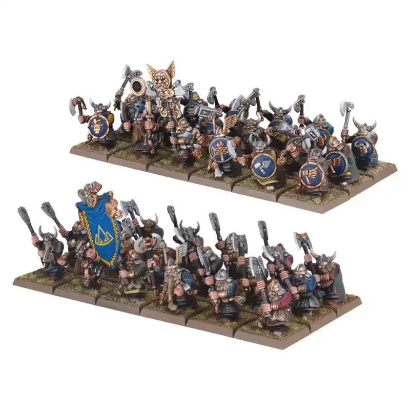The Old World Nains Dwarf Warriors Offre Limitée