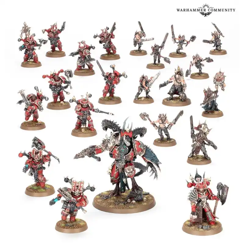 World Eaters Patrouille (22 Figurines) Meilleur Prix