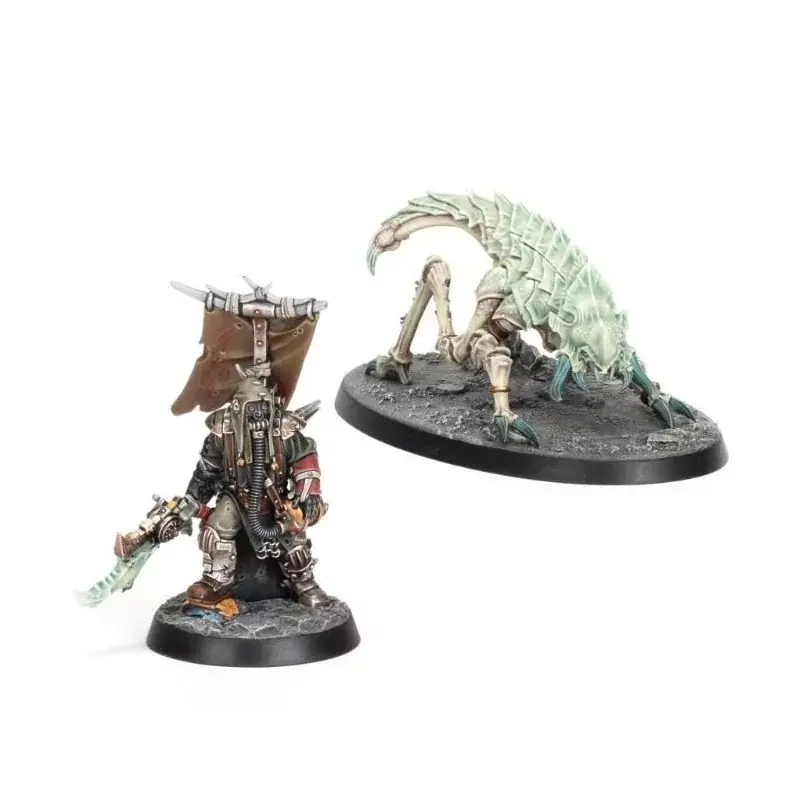 Necromunda Fw Ash Waste Nomads Herder with Arthromite Duneskuttler Affaire À Saisir
