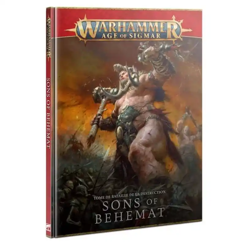 Sons of Behemat Tome de Bataille Quantité Limitée