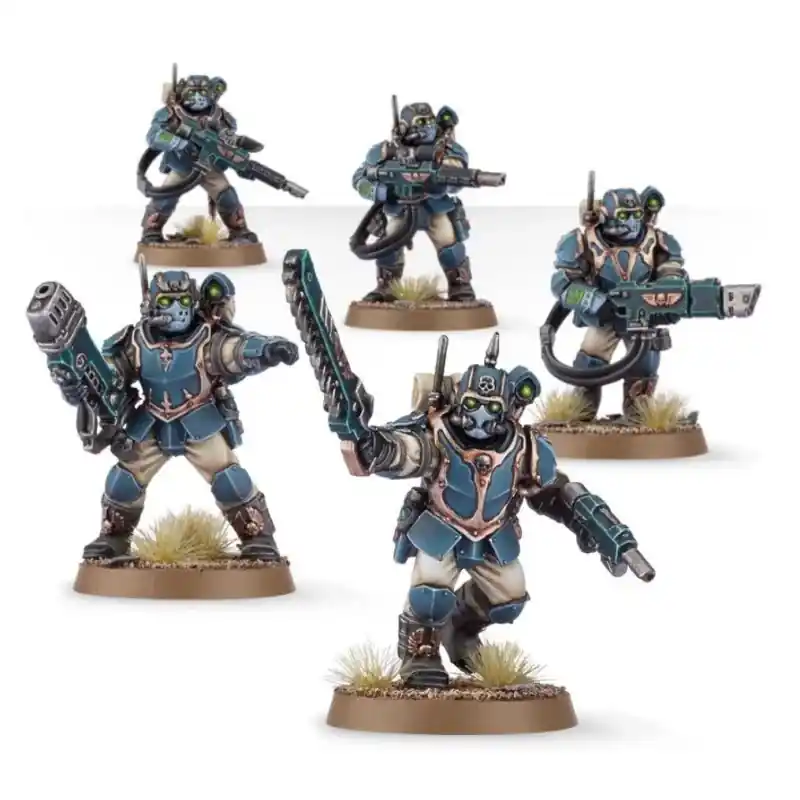 Nouvelle Collection Astra Militarum Tempestus Scions / Command Squad