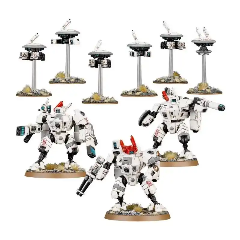 Vente Flash T‘au Empire XV8 Crisis Battlesuit Team