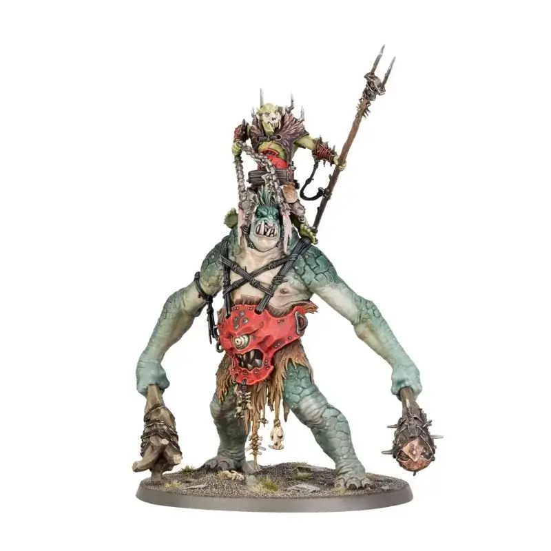 Dernière Chance Orruk Warclans Boss Bestiaire sur Troggoth Fangebrute