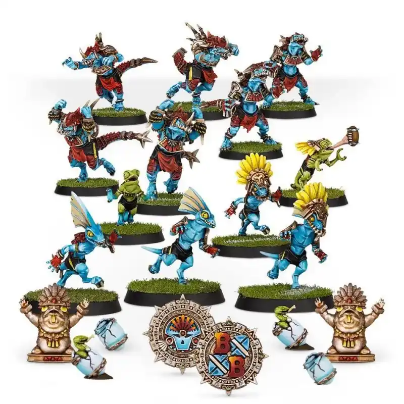 Vente Directe BloodBowl Gwaka‘moli Crater Gators - Hommes Lézards