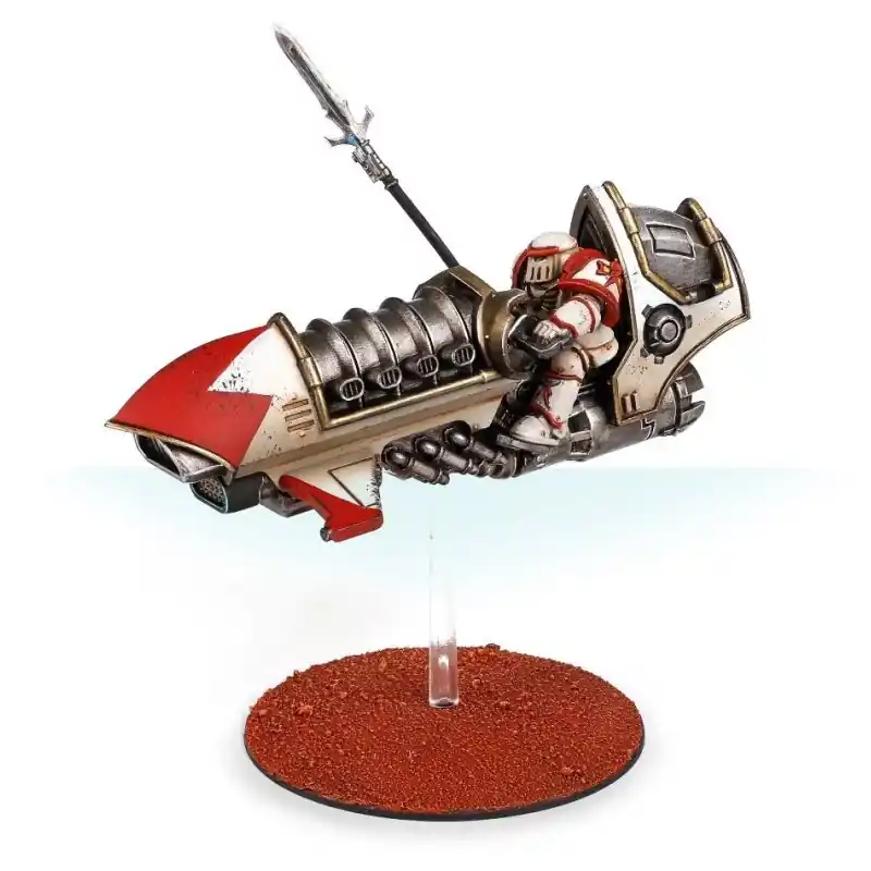 Authentique White Scars Fw Golden Keshig Jetbike
