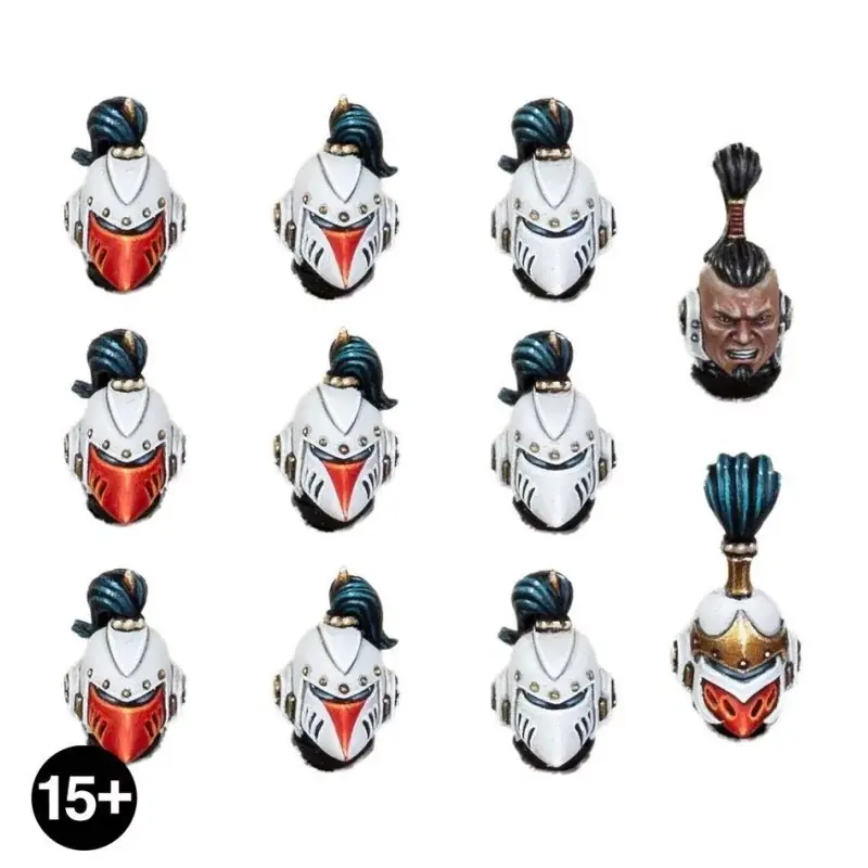 White Scars Fw MkVI Heads Offre Spéciale