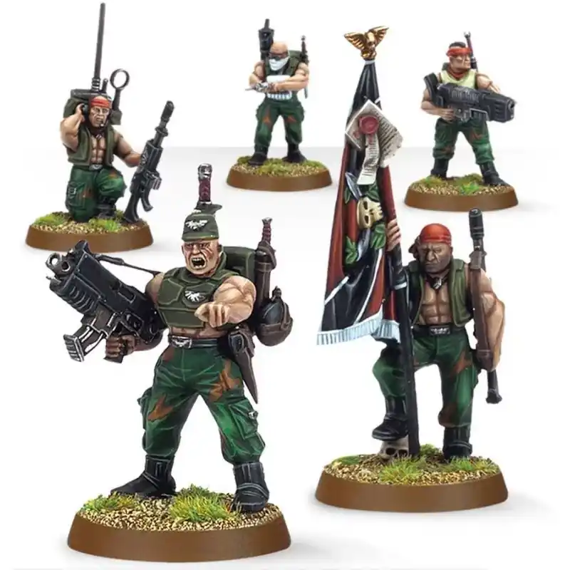 Bon Marché Astra Militarum Catachan Command Squad