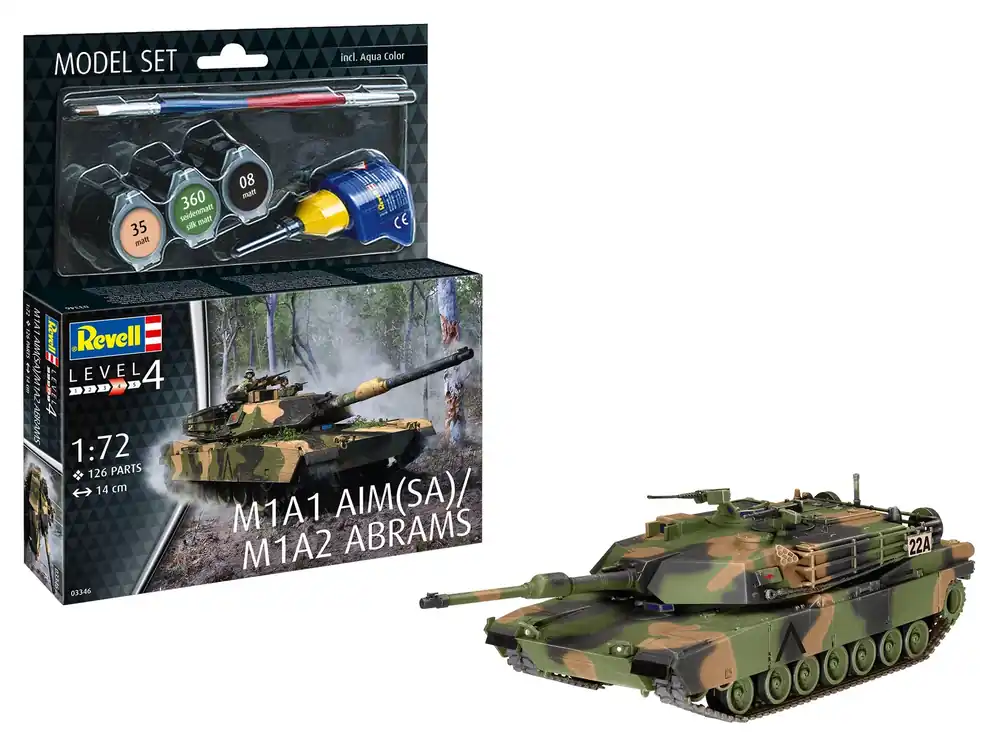 Ensemble de modèles M1A1 AIM(SA)- M1A2 Abrams Achetez Aujourd'hui