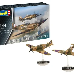 Supermarine Spitfire Mk.Ia et Hawker Hurricane Mk.I Haute Qualité