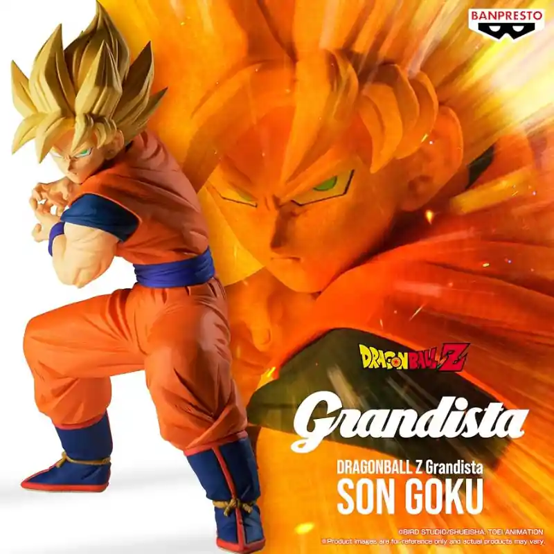Livraison Express Bandai BP28826 Dragon Ball Z Grandista - SSJ Son Goku