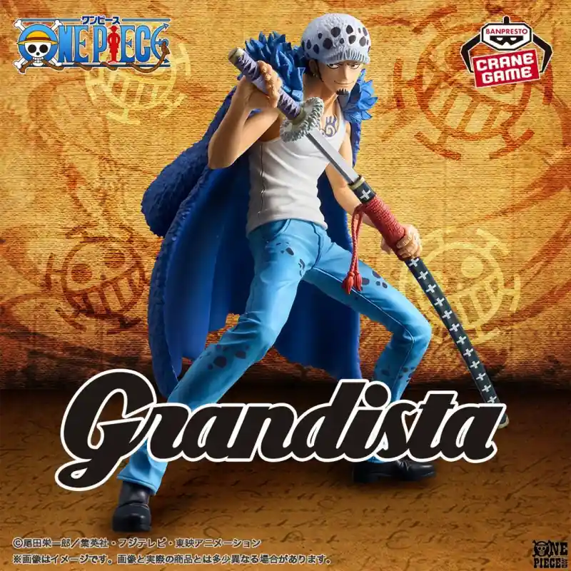 Top Vente Bandai BP29534 One Piece Grandista - Trafalgar Law (Special Edition)