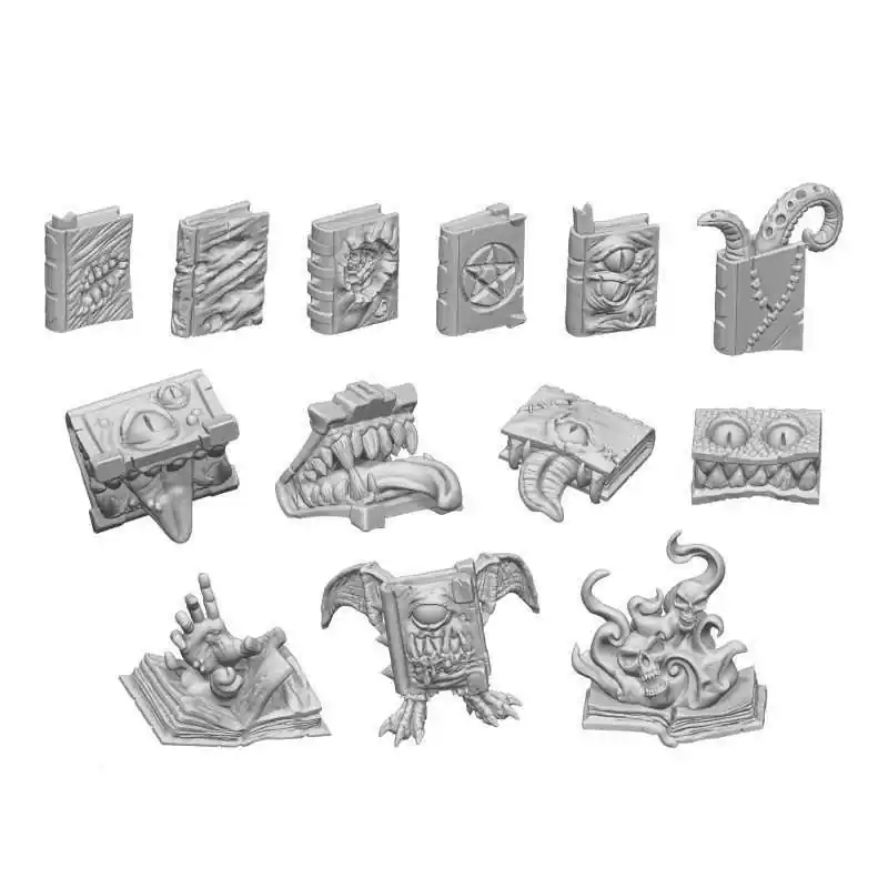 Prix Réduit Green Stuff World 2013 Cursed Books (3D-Printed)