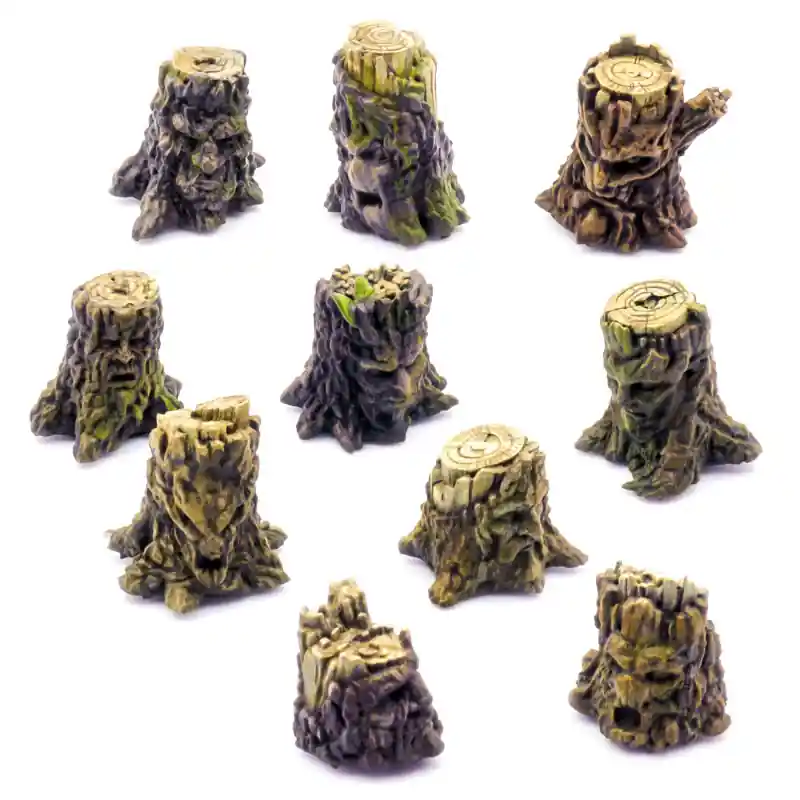 Achat Immédiat Green Stuff World 1686 Haunted Tree Stumps - Small