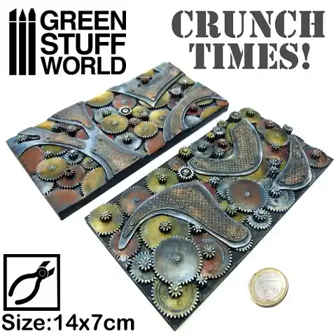 Acheter En Ligne Green Stuff World 1896 Crunch Times - Steampunk Plates
