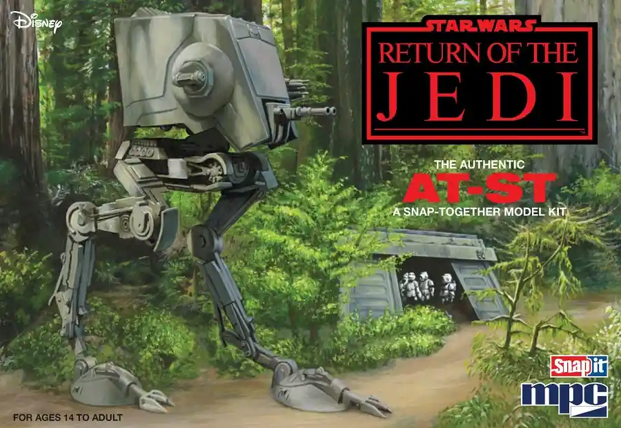 Prix Réduit MPC 966 Star Wars Return of The Jedi - AT-ST Walker